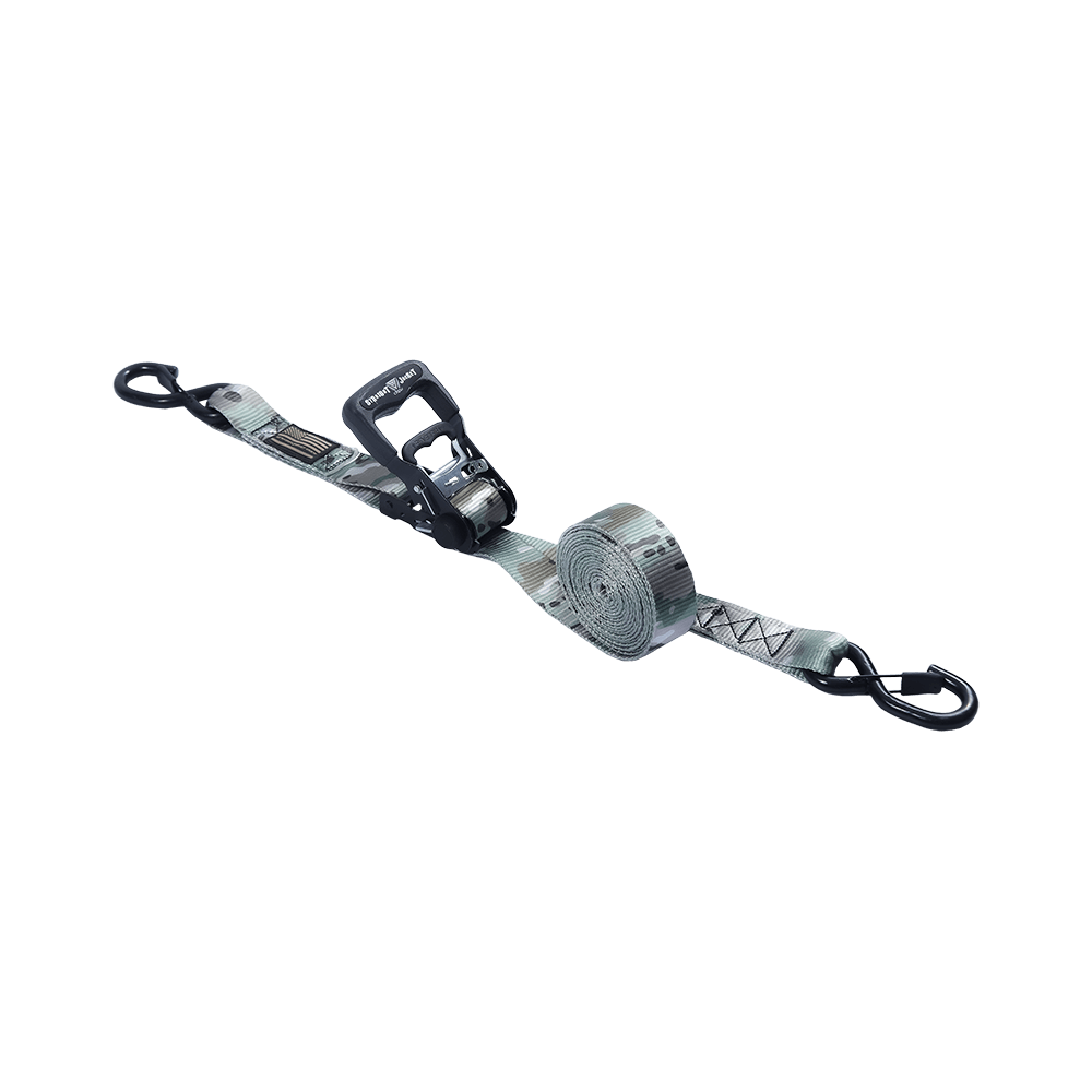 Camouflage-Gummi-Ratschenschnallengriff für Boot, Auto, ATV, Dachträger