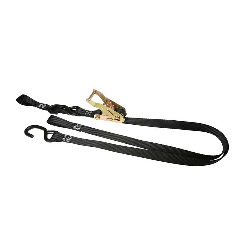 1'' x 7' Mini-Motorrad-Ratschengurt mit S-Haken