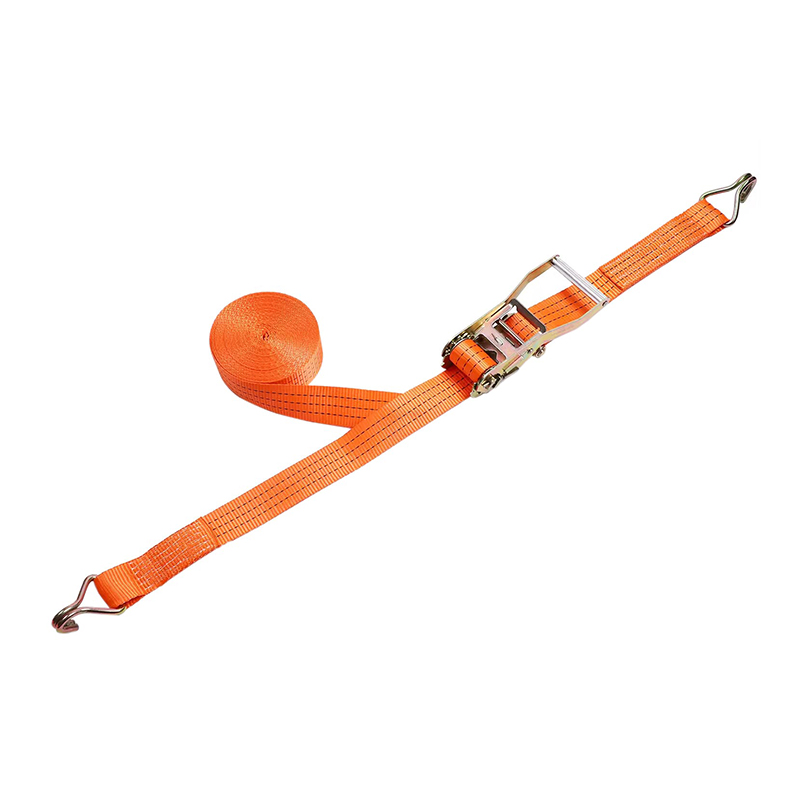 38 mm 3t Colorer Zink Ratschen-Ladungszurrgurt mit Standardgriff