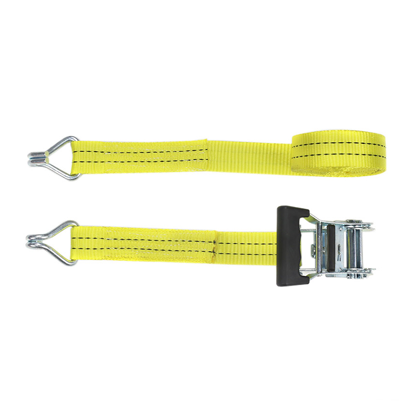 35 mm 2t Ratschengurte mit gummibeschichtetem Griff für den Gütertransport