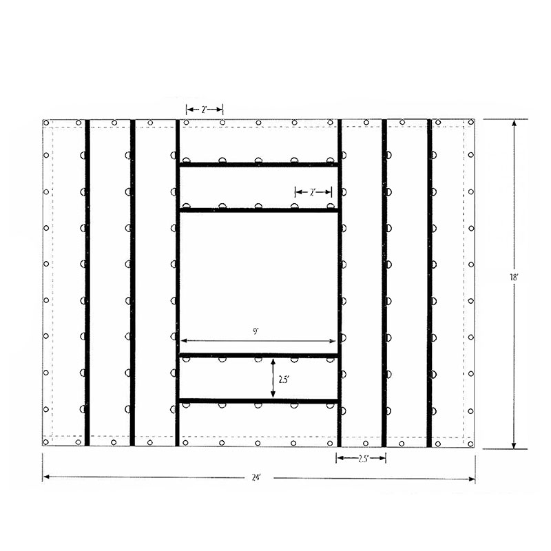 Die schwarze Heavy-Duty-Coil-Plane