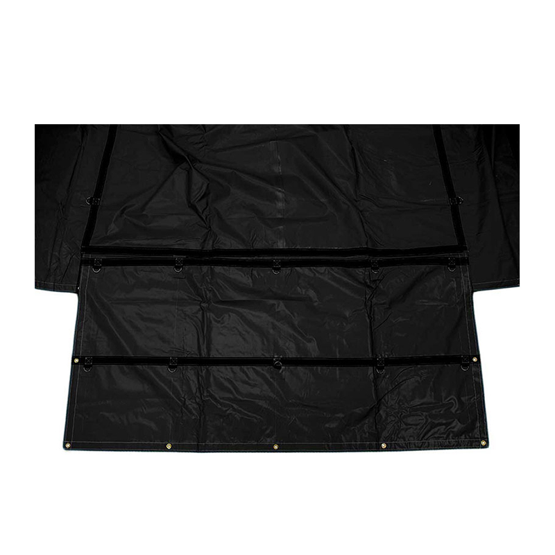 Das leistungsstarke Abdeckmaterial, speziell Heavy Duty Lumber Black Tarp