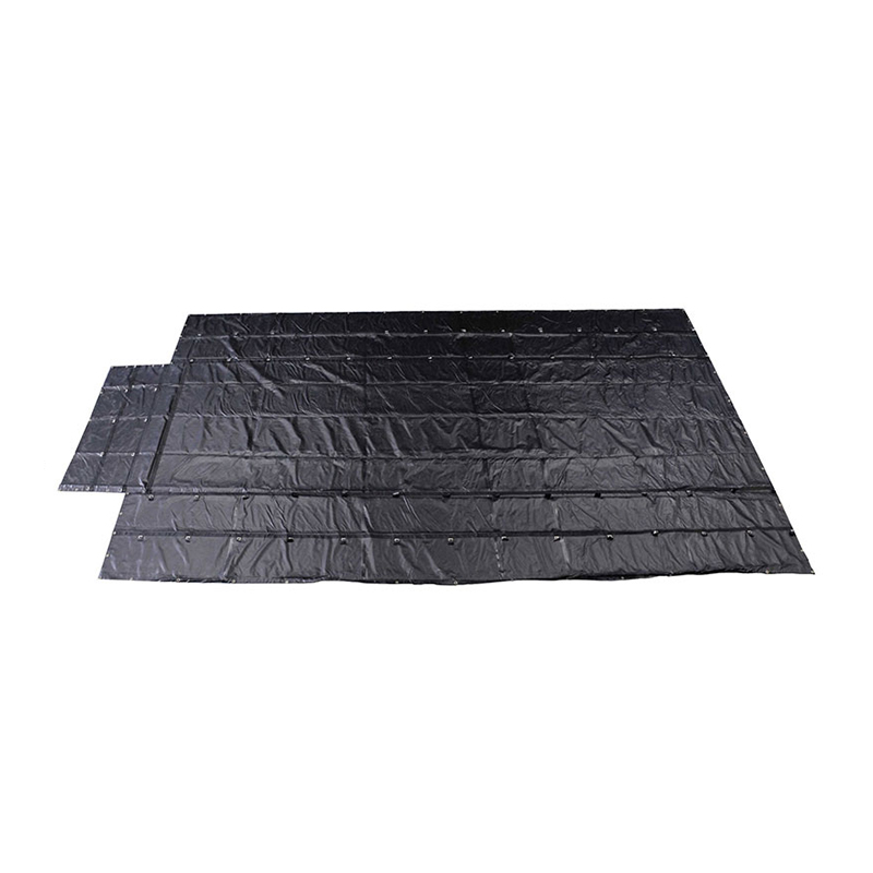 Das leistungsstarke Abdeckmaterial, speziell Heavy Duty Lumber Black Tarp