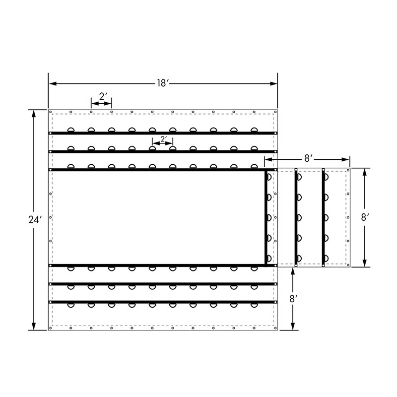 Robuste Holzplanen