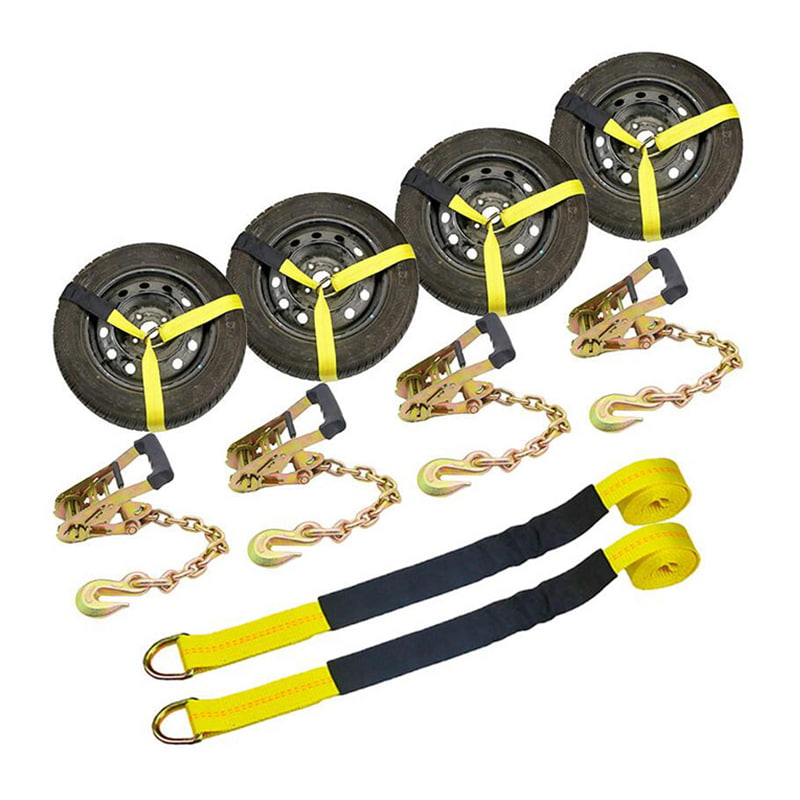Der Wheel Lift Strap 10000lbs Lasso-Gurt mit Kette