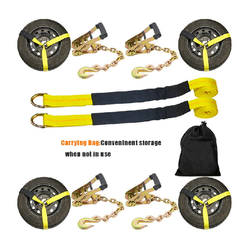 Der Wheel Lift Strap 10000lbs Lasso-Gurt mit Kette